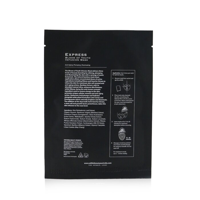 Edible Beauty Express Bloom青春導入面膜 5sheetsProduct Thumbnail
