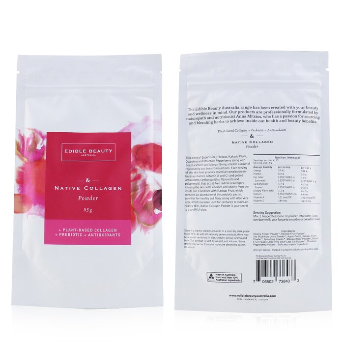 Edible Beauty Native Collagen Powder 85gProduct Thumbnail