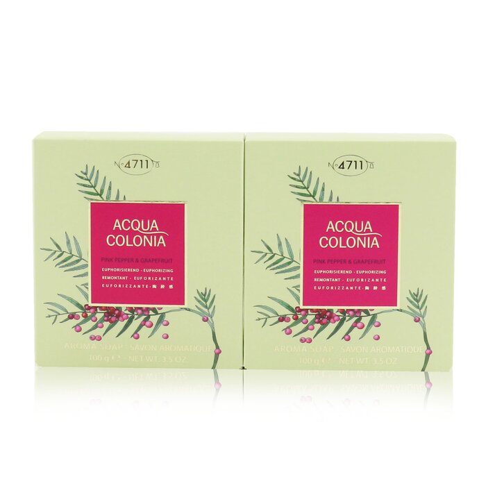 4711 Acqua Colonia Pink Pepper & Grapefruit Aroma Soap Duo 2x100g/3.5ozProduct Thumbnail