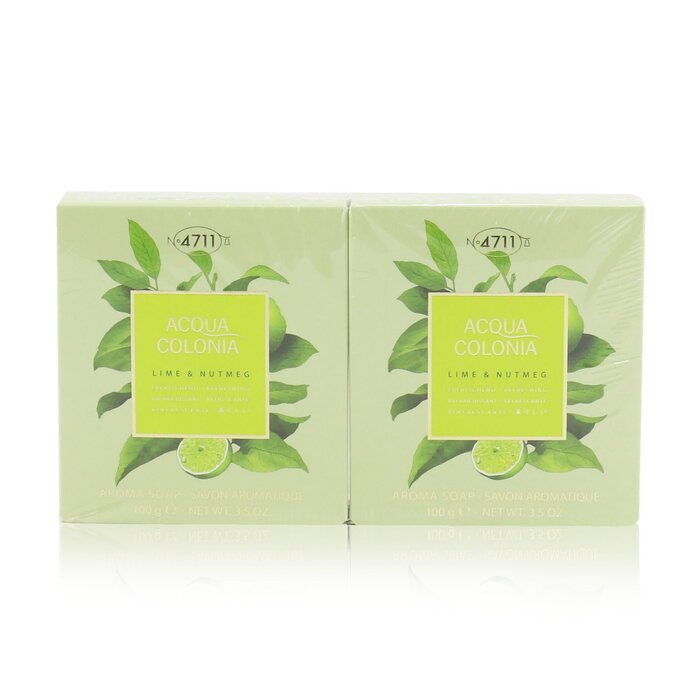 4711 Acqua Colonia Lime & Nutmeg Aroma Soap Duo 2x100g/3.5ozProduct Thumbnail