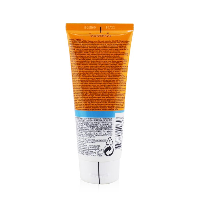 La Roche Posay Anthelios Water Resistant Hydrating Lotion SPF 50 (For Dry & Sensitive Skin, Fragrance Free) 100ml/3.3ozProduct Thumbnail