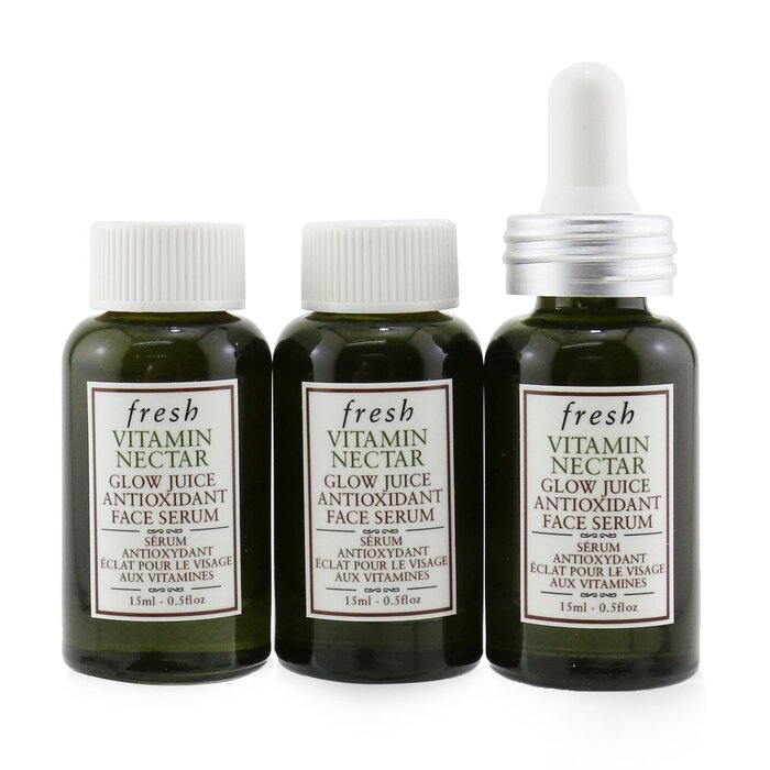 Fresh Vitamin Nectar Glow Juice Antioxidant Face Serum 3x15mlProduct Thumbnail