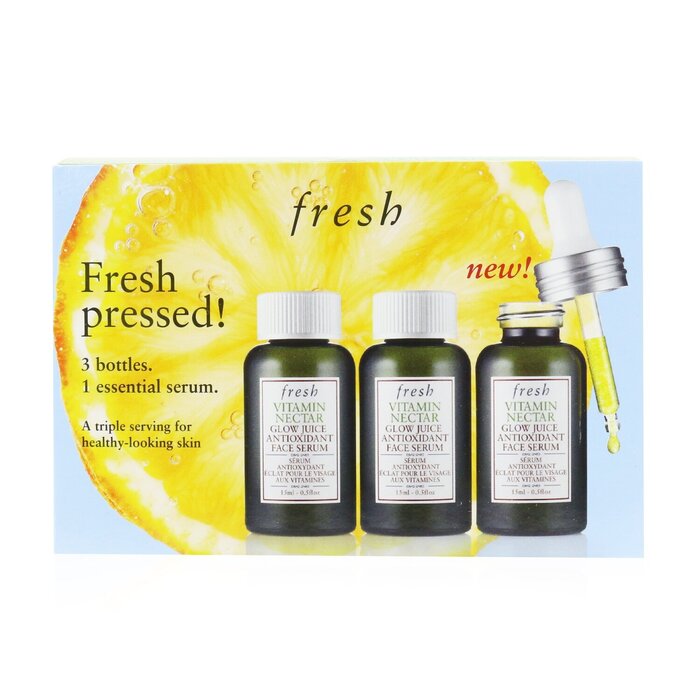 Fresh Vitamin Nectar Glow Juice Antioxidant Face Serum 3x15mlProduct Thumbnail