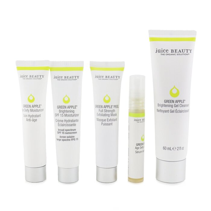 Juice Beauty Brightening Solutions Set: 30 Day Discovery Kit For Brightening & Correcting Uneven Skin Tone (Box Slightly Damaged) 5pcsProduct Thumbnail
