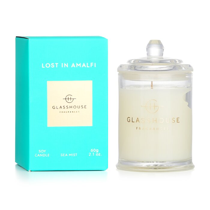 Glasshouse Triple Scented Soy Candle - Lost In Amalfi (Sea Mist)  60g/2.1ozProduct Thumbnail