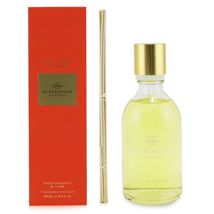 Glasshouse Diffuser - One Night In Rio (Passionfruit & Lime) 250ml/8.4ozProduct Thumbnail