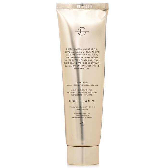 Glasshouse Hand Cream - The Hamptons (Teak & Petitgrain) 100ml/3.4ozProduct Thumbnail