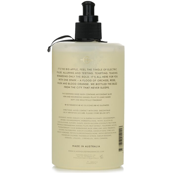 Glasshouse Hand Wash - I'll Take Manhattan (Orchids & Blood Orange) 450ml/15.2ozProduct Thumbnail