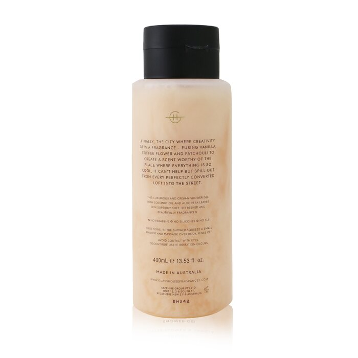 Glasshouse Shower Gel - Melbourne Muse (Coffee Flower & Vanilla) 400ml/13.53ozProduct Thumbnail