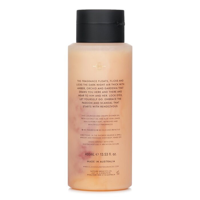 Glasshouse Shower Gel - Rendezvous (Amber & Orchid) 400ml/13.53ozProduct Thumbnail