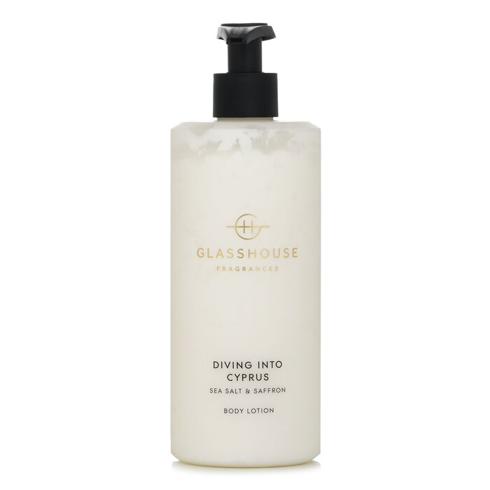 Glasshouse Body Lotion - Diving Into Cyprus (Sea Salt & Saffron) 400ml/13.53ozProduct Thumbnail