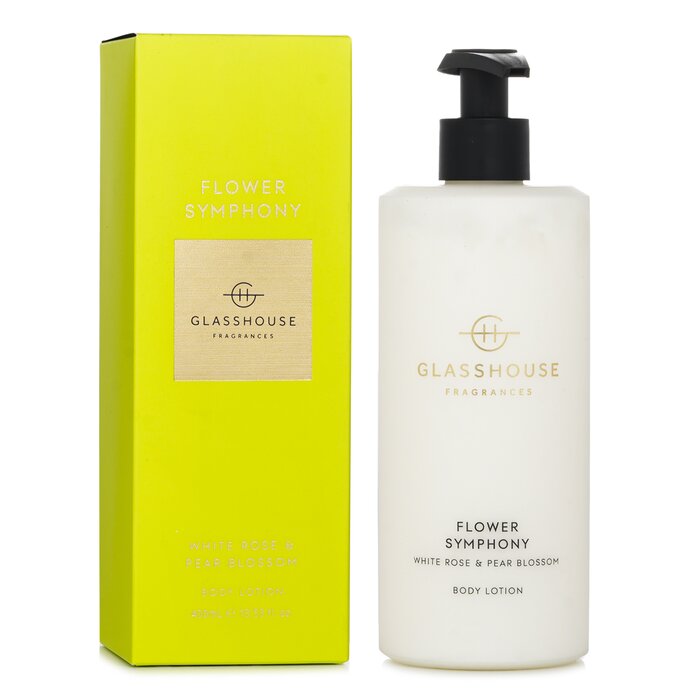 Glasshouse Body Lotion - Flower Symphony (White Rose & Pear Blossom) 400ml/13.53ozProduct Thumbnail