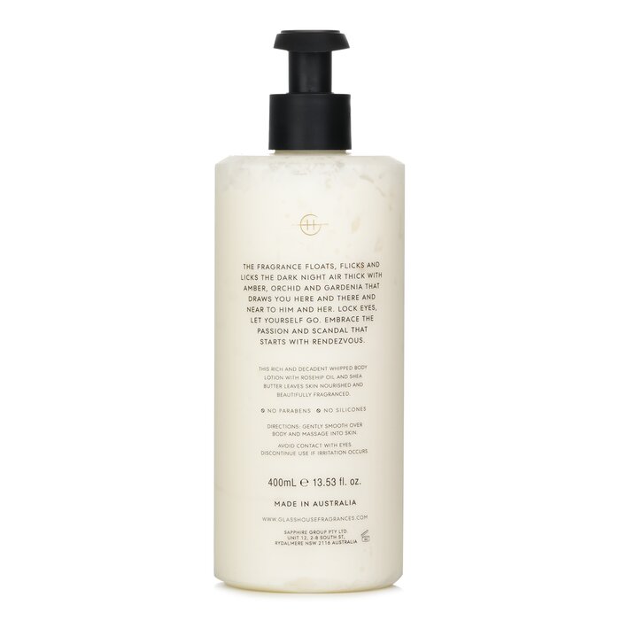 Glasshouse Body Lotion - Rendezvous (Amber & Orchid) 400ml/13.53ozProduct Thumbnail