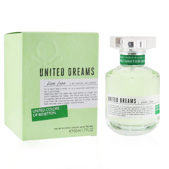 Benetton United Dreams Live Free Eau de Toilette Spray 50ml/1.7ozProduct Thumbnail