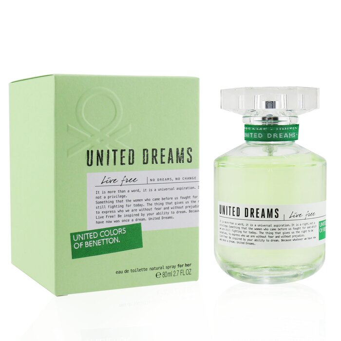 Benetton United Dreams Live Free Eau de Toilette SpraySpray 80ml/2.7ozProduct Thumbnail