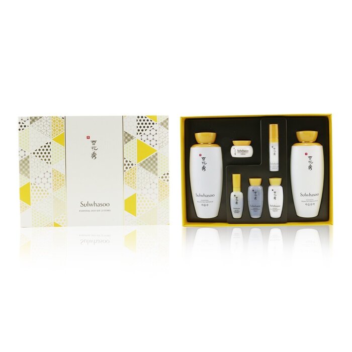 Sulwhasoo Essential Duo Set: Balancing Water (125ml+15ml) + Balancing Emulsion (125ml+15ml) + Activating Serum 8ml + Rejuvenating Eye Cream 3.5 ml + Firming Cream 5ml 7pcsProduct Thumbnail
