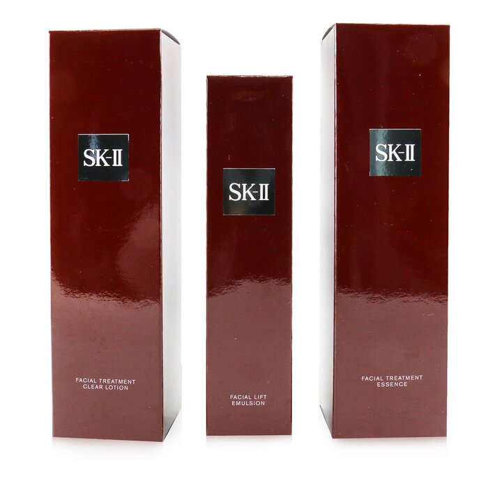 SK II Pitera Deluxe Hydrating  3-Pieces Set: Facial Treatment Essence 230ml + Facial Lift Emulsion 100g + Facial Treatment Clear Lotion 230ml  3pcsProduct Thumbnail