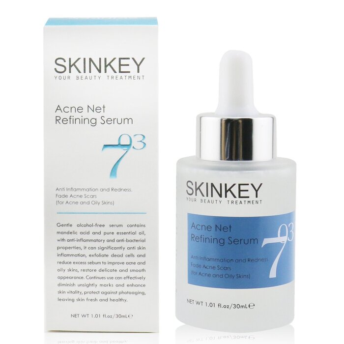 SKINKEY Acne Net Series Acne Net Refining Serum (For Acne & Oily Skins) - Anti Inflammation & Redness & Fade Acne Scars 30ml/1.01ozProduct Thumbnail