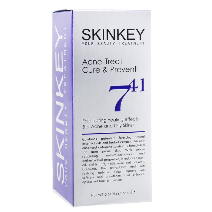 SKINKEY Acne Net Series Acne-Treat Cure & Prevent (For Acne & Oily Skins) - Fast-Acting Healing Effects 15ml/0.51ozProduct Thumbnail
