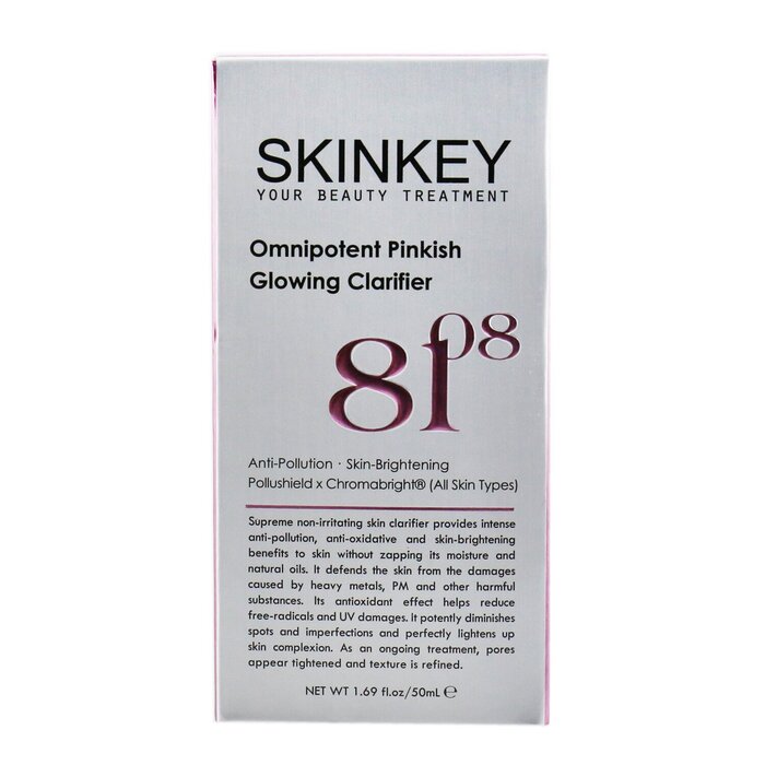 SKINKEY Whitening Series Omnipotent Pinkish Glowing Clarifier (All Skin Types) - Anti-Pollution & Skin Brightening 50ml/1.69ozProduct Thumbnail
