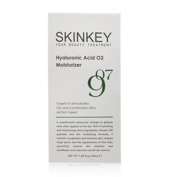 SKINKEY Moisturizing Series Hyaluronic Acid O2 Moisturizer (All Skin Types) - Targets To Dehydrated Oily & Combination Skins 50ml/1.69ozProduct Thumbnail
