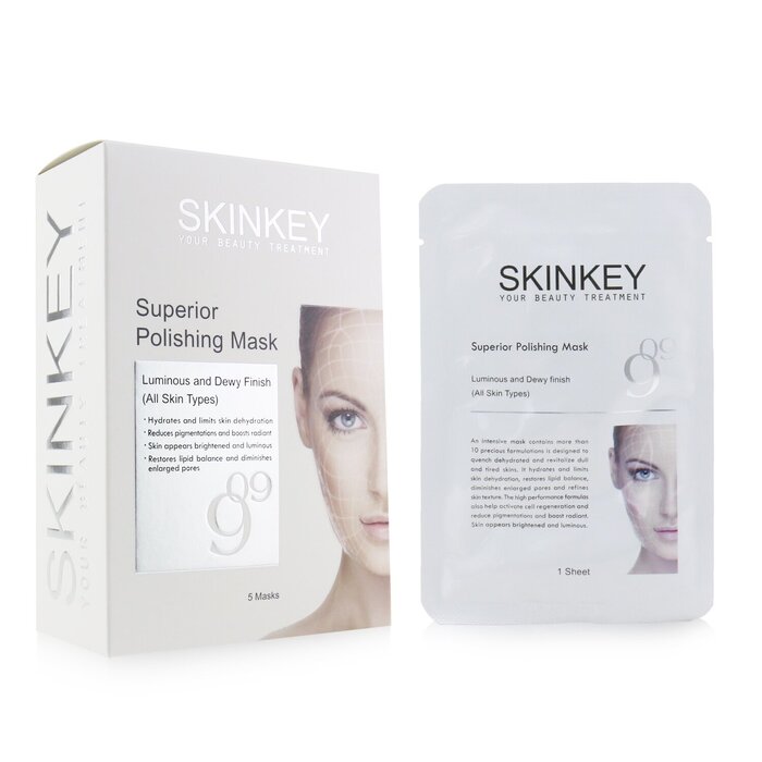 SKINKEY Moisturizing Series Superior Polishing Mask (All Skin Types) - Luminous & Dewy Finish 5pcsProduct Thumbnail