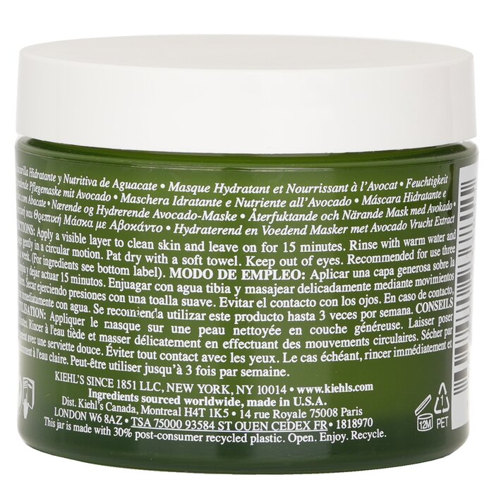 Kiehl's Odżywcza maska nawilżająca z awokado 100ml/3.4ozProduct Thumbnail