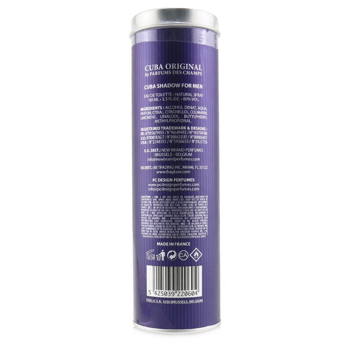 Cuba Cuba Shadow Eau De Toilette Spray 100ml/3.4ozProduct Thumbnail