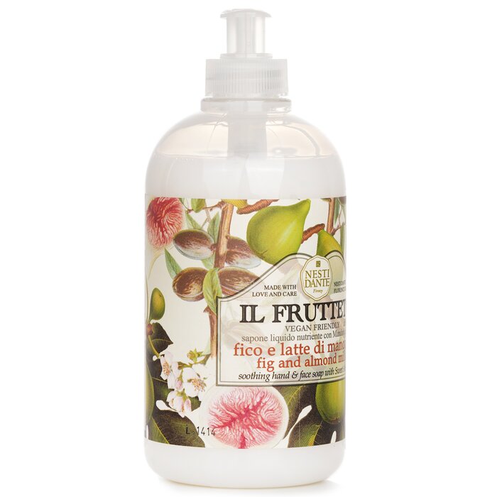 Nesti Dante Il Frutteto Kojące mydło do rąk i twarzy ze słodkimi migdałami - figą i mlekiem migdałowym 500ml/16.9ozProduct Thumbnail