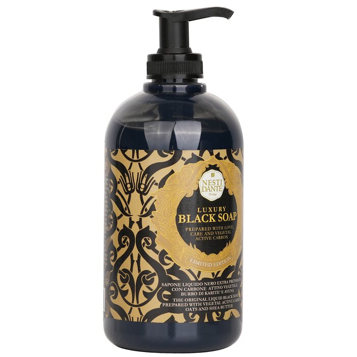 Nesti Dante Luxury Liquid Black Soap With Vegetal Active Carbon (Limited Edition) 500ml/16.9ozProduct Thumbnail