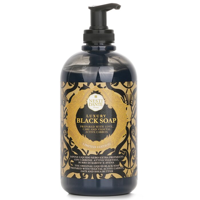 Nesti Dante Luxury Liquid Black Soap With Vegetal Active Carbon (Limited Edition) 500ml/16.9ozProduct Thumbnail