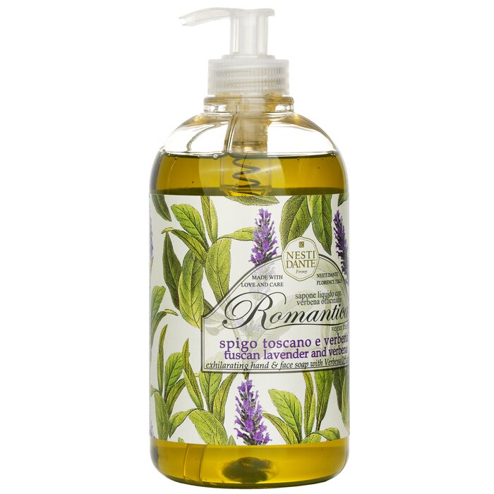 Nesti Dante Romantica Exhilarating Hand & Face Soap With Verbena Officinalis - Lavender And Verbena 500ml/16.9ozProduct Thumbnail