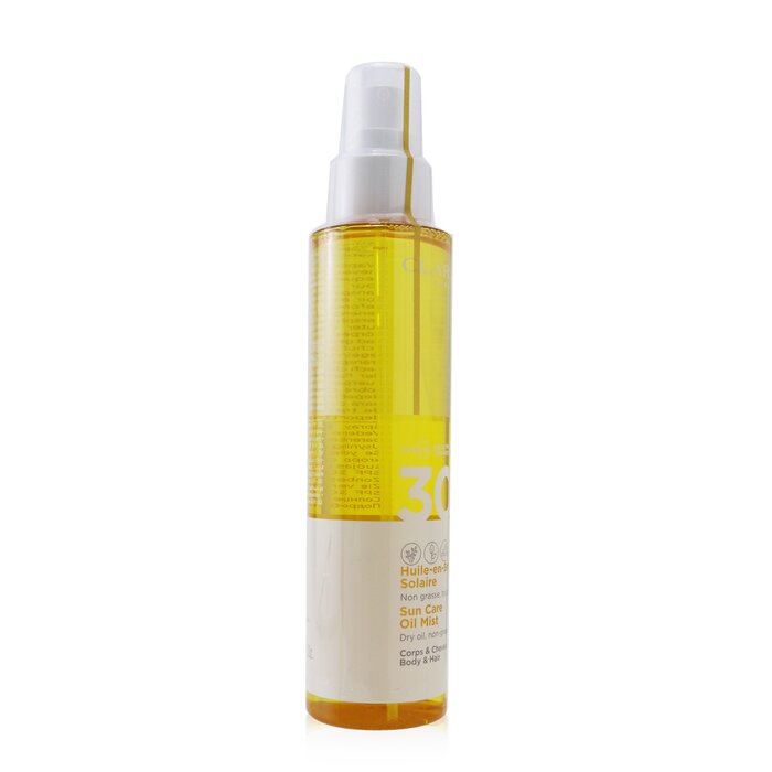 Clarins Sun Care Oil Mist For Body & Hair SPF 30 (Unboxed) 150ml/5ozProduct Thumbnail