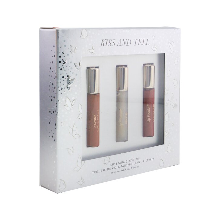 Jane Iredale Kiss & Tell Lip Stain/Gloss Kit 9ml/0.3ozProduct Thumbnail
