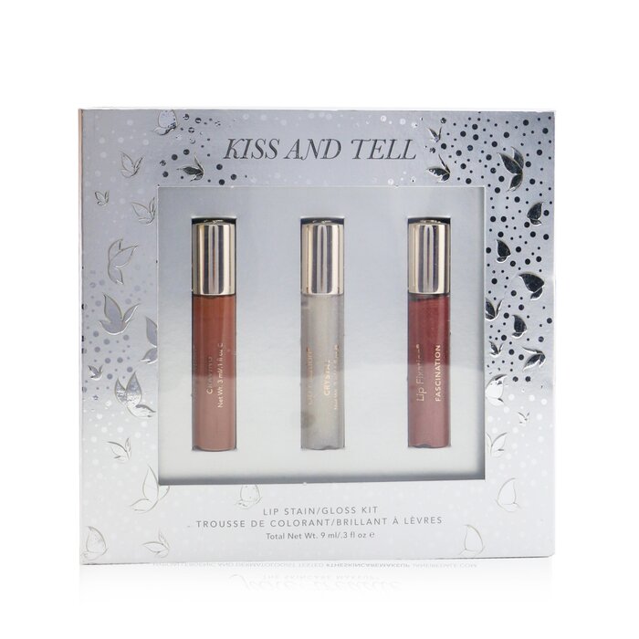 Jane Iredale Kiss & Tell Lip Stain/Gloss Kit 9ml/0.3ozProduct Thumbnail