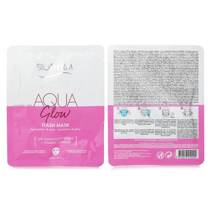 Biotherm Aqua Glow Flash Mask 1sachetProduct Thumbnail