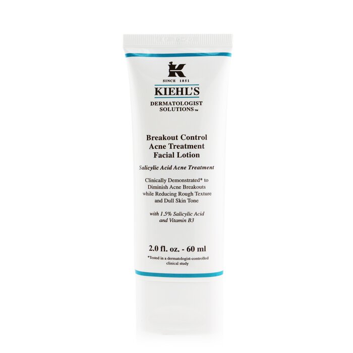 Kiehl's Dermatologist Solutions Breakout Control Acne Treatment Facial Lotion (Exp. 10/2020) 60ml/2ozProduct Thumbnail