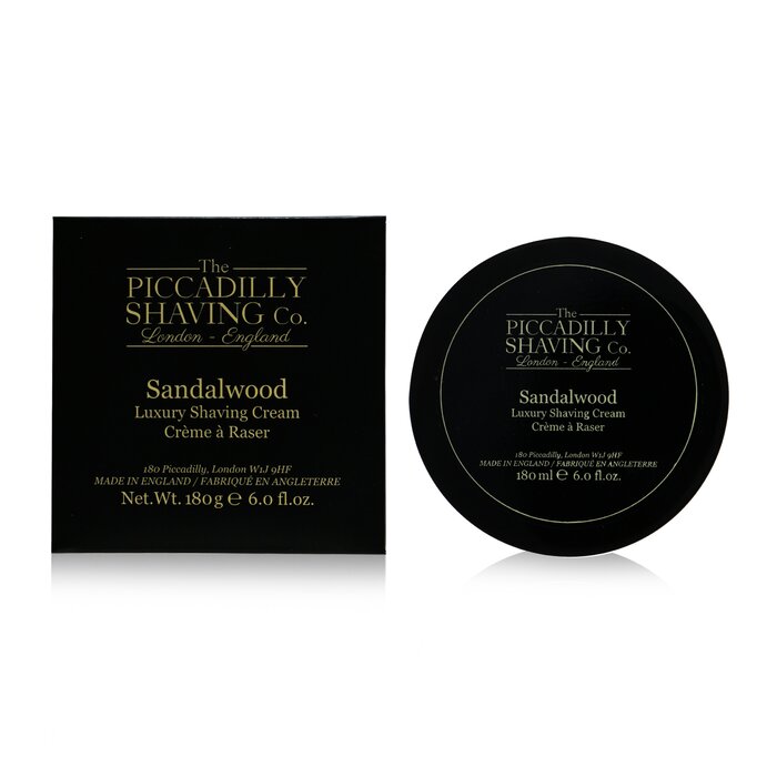 The Piccadilly Shaving Co. Sandalwood Luxury Shaving Cream  180g/6ozProduct Thumbnail