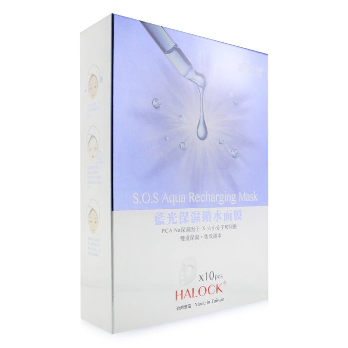 HALOCK S.O.S Aqua Recharging Mask 10pcsProduct Thumbnail