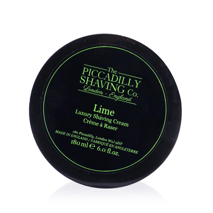 The Piccadilly Shaving Co. Lime Luxury Shaving Cream 180g/6ozProduct Thumbnail
