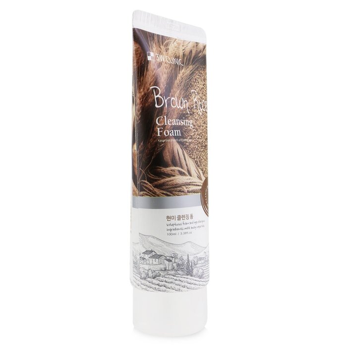3W Clinic Cleansing Foam - Brown Rice (Unboxed) 100ml/3.38ozProduct Thumbnail