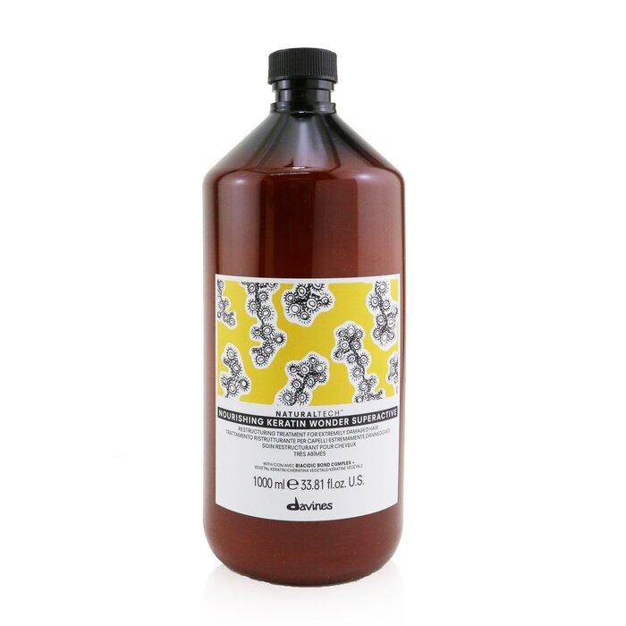 Davines Natural Tech Nourishing Keratin Wonder Superactive (Restructuring Treatment For Extremely Damaged Hair) 1000ml/33.81ozProduct Thumbnail
