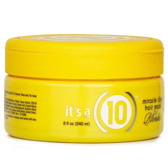 It's A 10 Miracle Clay Hair Mask (For Blondes) 240ml/8ozProduct Thumbnail