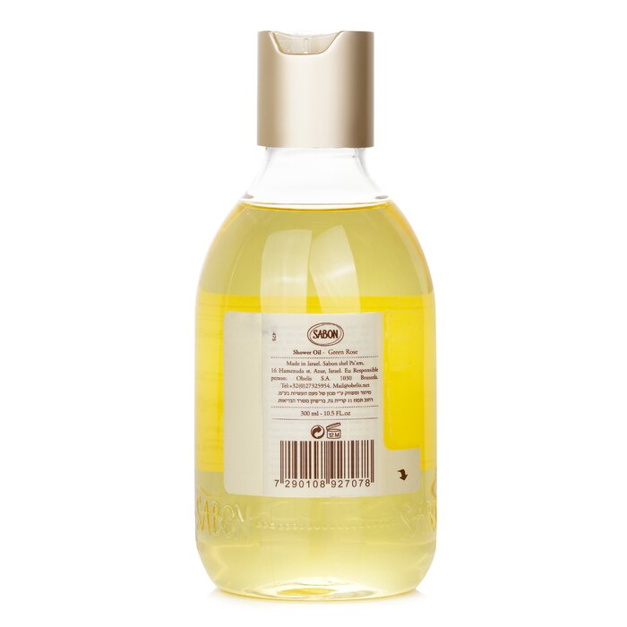 Sabon Shower Oil - Green Rose (Plastic Bottle) 300ml/10.5ozProduct Thumbnail
