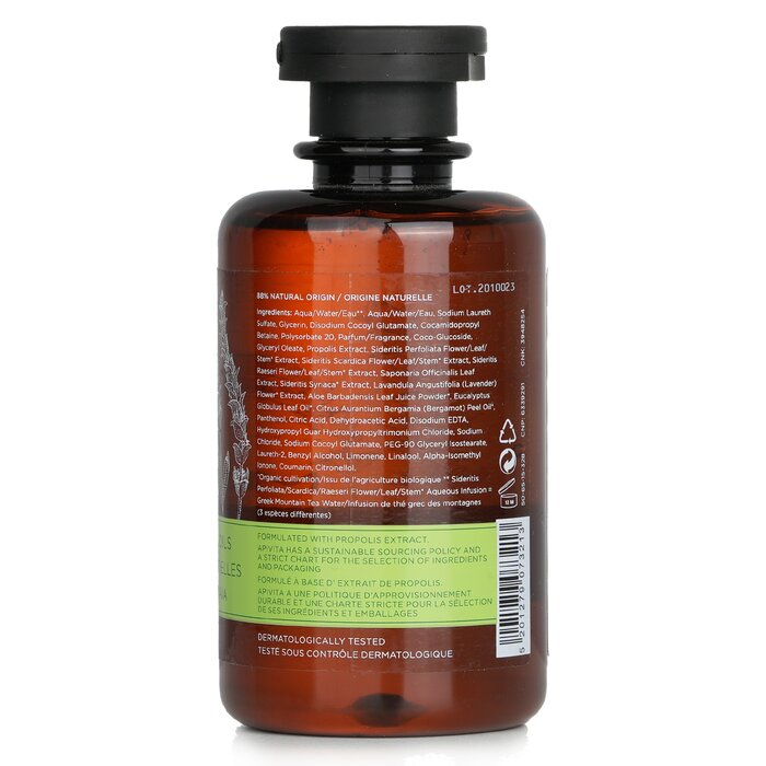 Apivita Tonic Mountain Tea Shower Gel With Essential Oils 250ml/8.45ozProduct Thumbnail