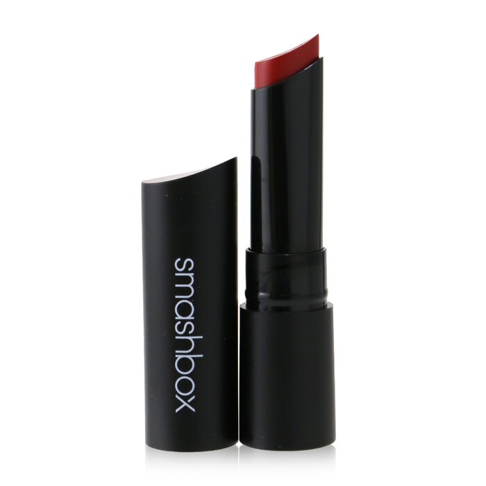 smashbox red matte lipstick