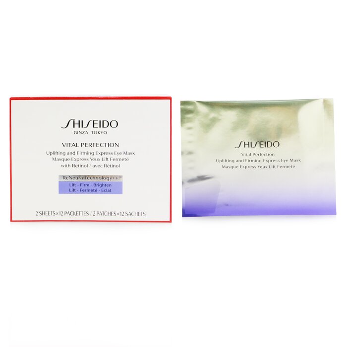 Shiseido Vital Perfection Uplifting & Firming Express Eye Mask With Retinol  12pairsProduct Thumbnail