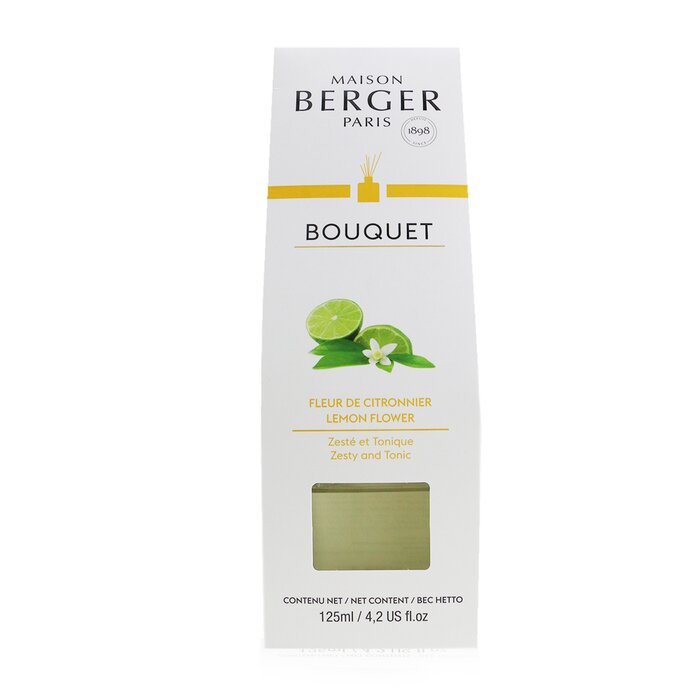 Lampe Berger (Maison Berger Paris) باقة معطرة Cube - Lemon Flower 125ml/4.2ozProduct Thumbnail