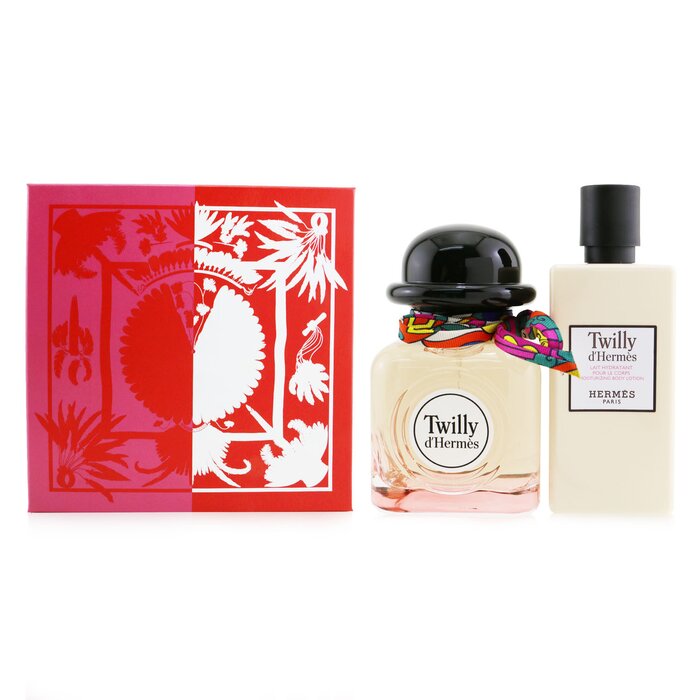 Hermes Twilly D'Hermes Coffret: Eau De Parfum Spray 85ml/2.87oz + Moisturizing Body Lotion 80ml/2.7oz 2pcsProduct Thumbnail
