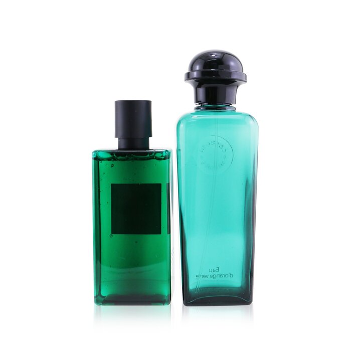 Hermes Eau D'Orange Verte Set: Eau De Cologne Spray 100ml/3.3oz + Hair And Body Shower Gel 80ml/2.7oz 2pcsProduct Thumbnail